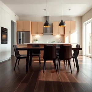 Ciemna Podłoga W Kuchni Jakie Meble